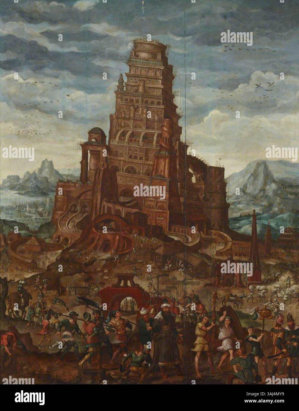 This oil painting from the Flemish School created between 1600 and This oil painting from the Flemish School created between 1600 and