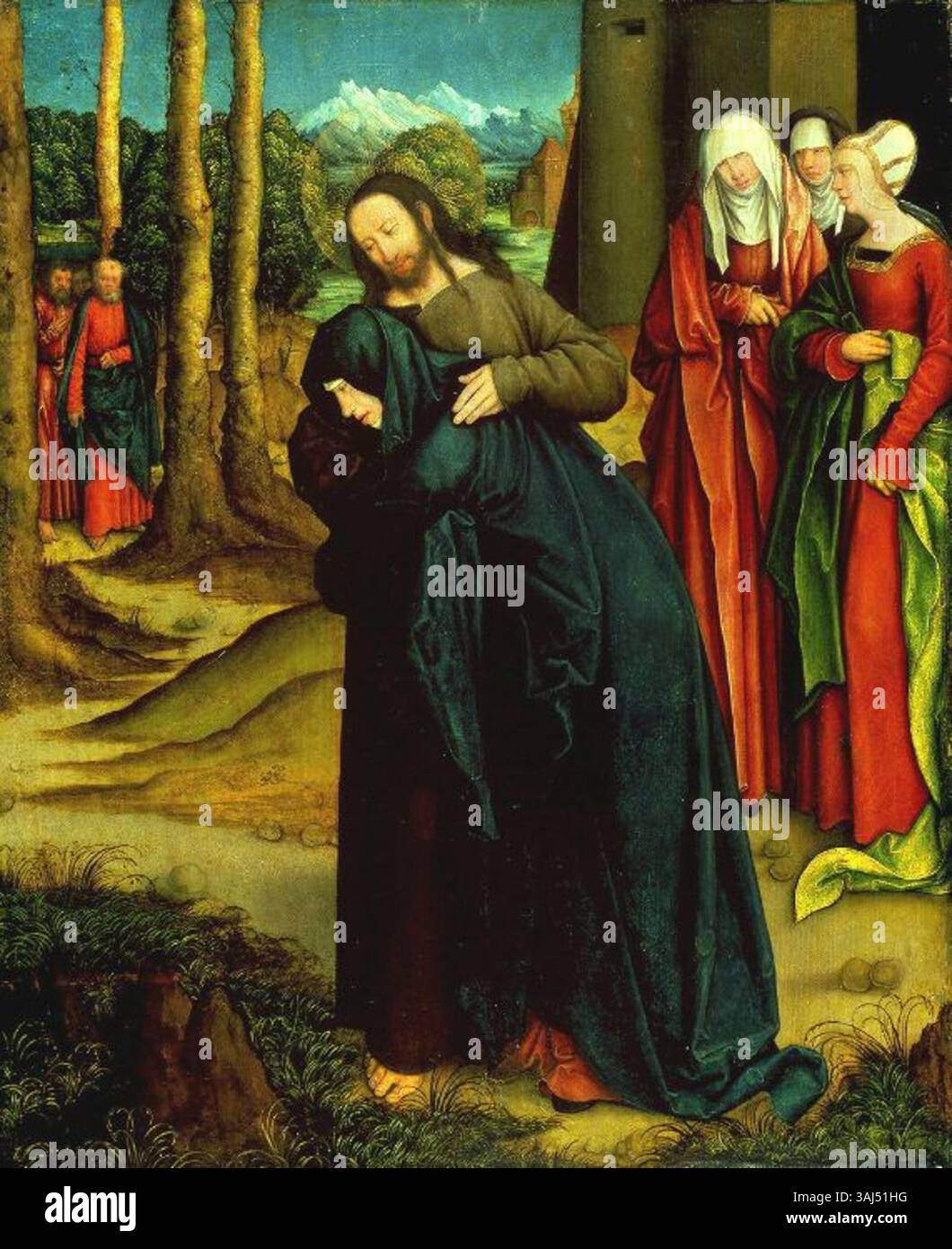 Bernhard Strigel's *Christus nimmt Abschied von seiner Mutter* (Christ ...