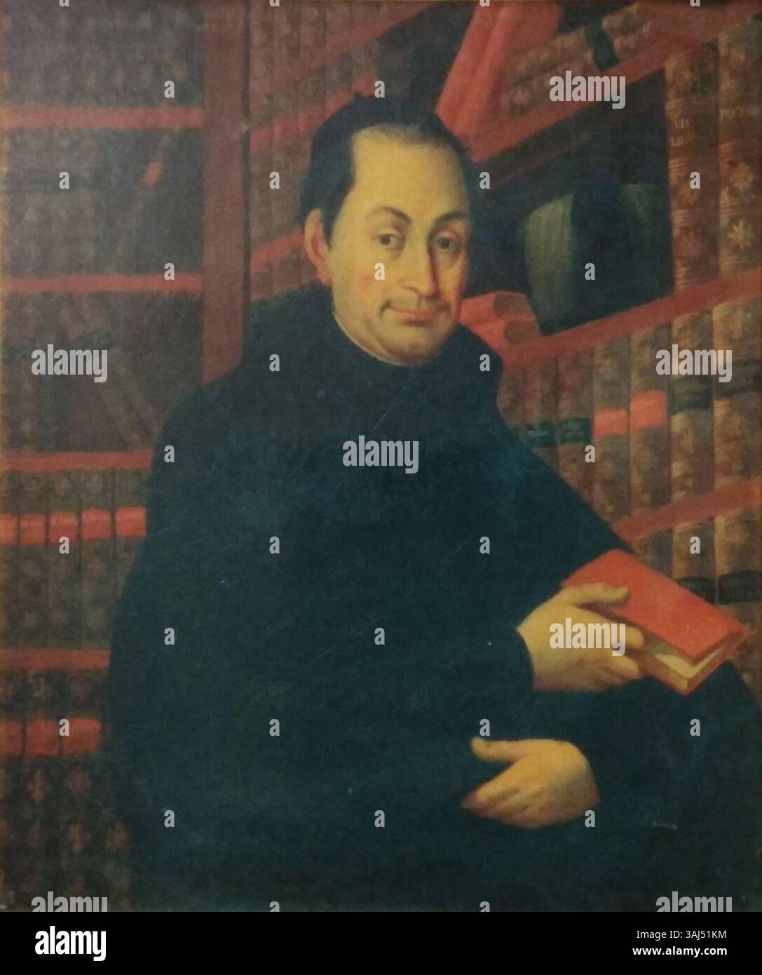 This 18th-19th century portrait depicts Pedro Antonio Sánchez Vaamonde ...