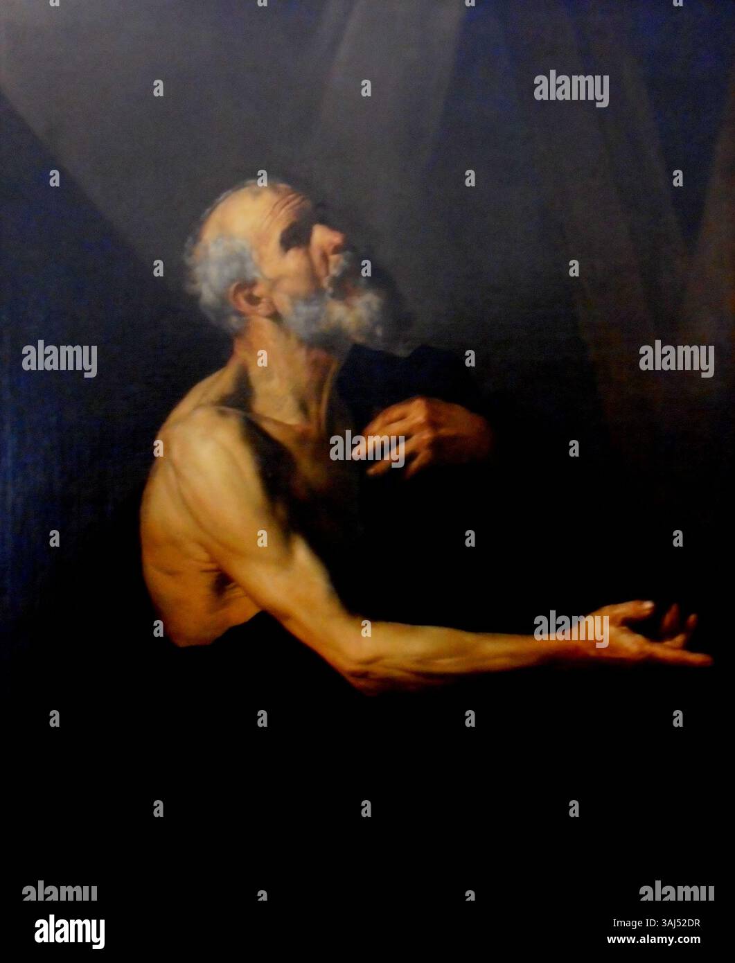 'Saint Andrew' by Jusepe de Ribera, painted between 1615 and 1618 ...