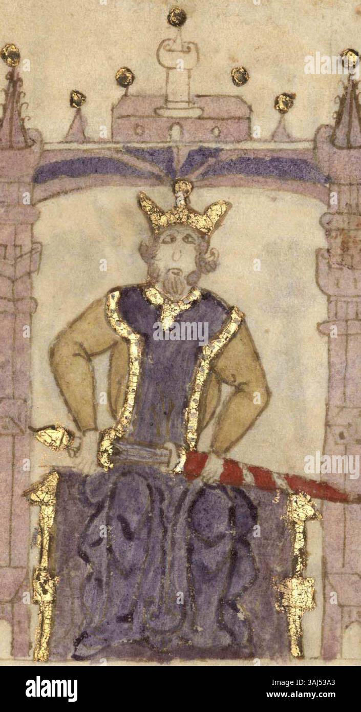 The 'Compendio de crónicas de reyes' also features Ramiro II, also ...