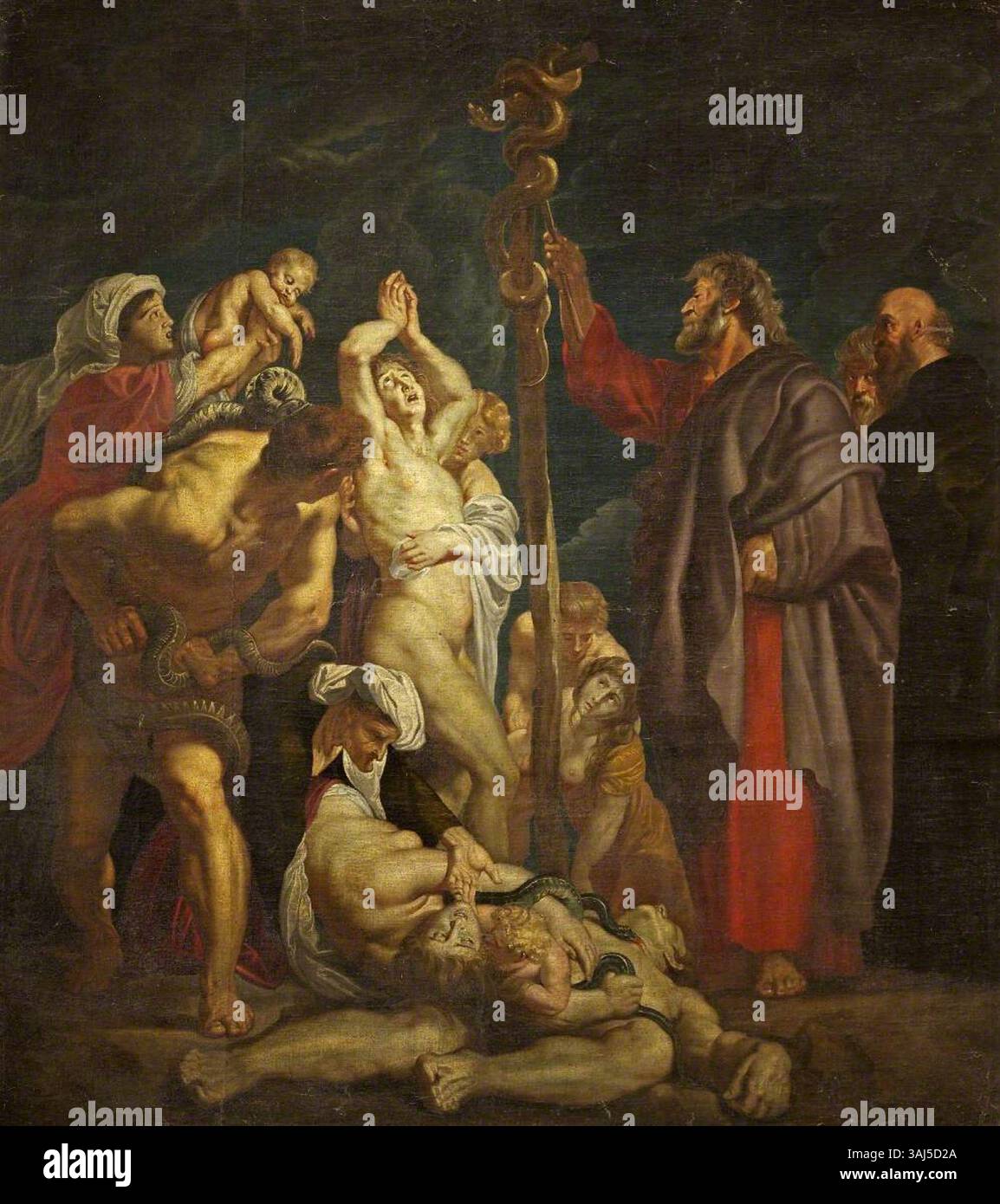 This 1610-1629 painting, after Peter Paul Rubens, depicts the biblical ...