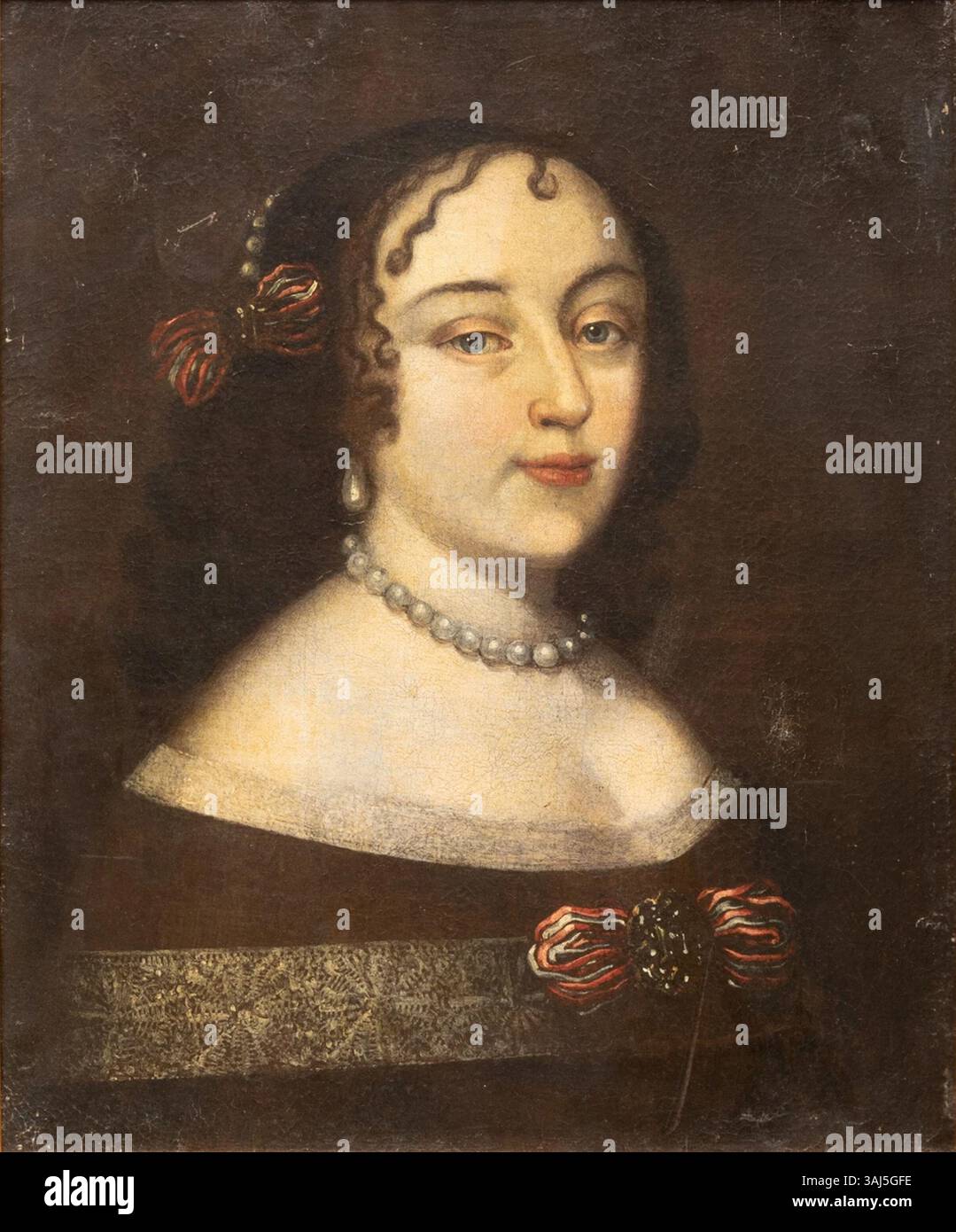 17th-century Spanish portrait of a lady, possibly Marguerite Louise d ...