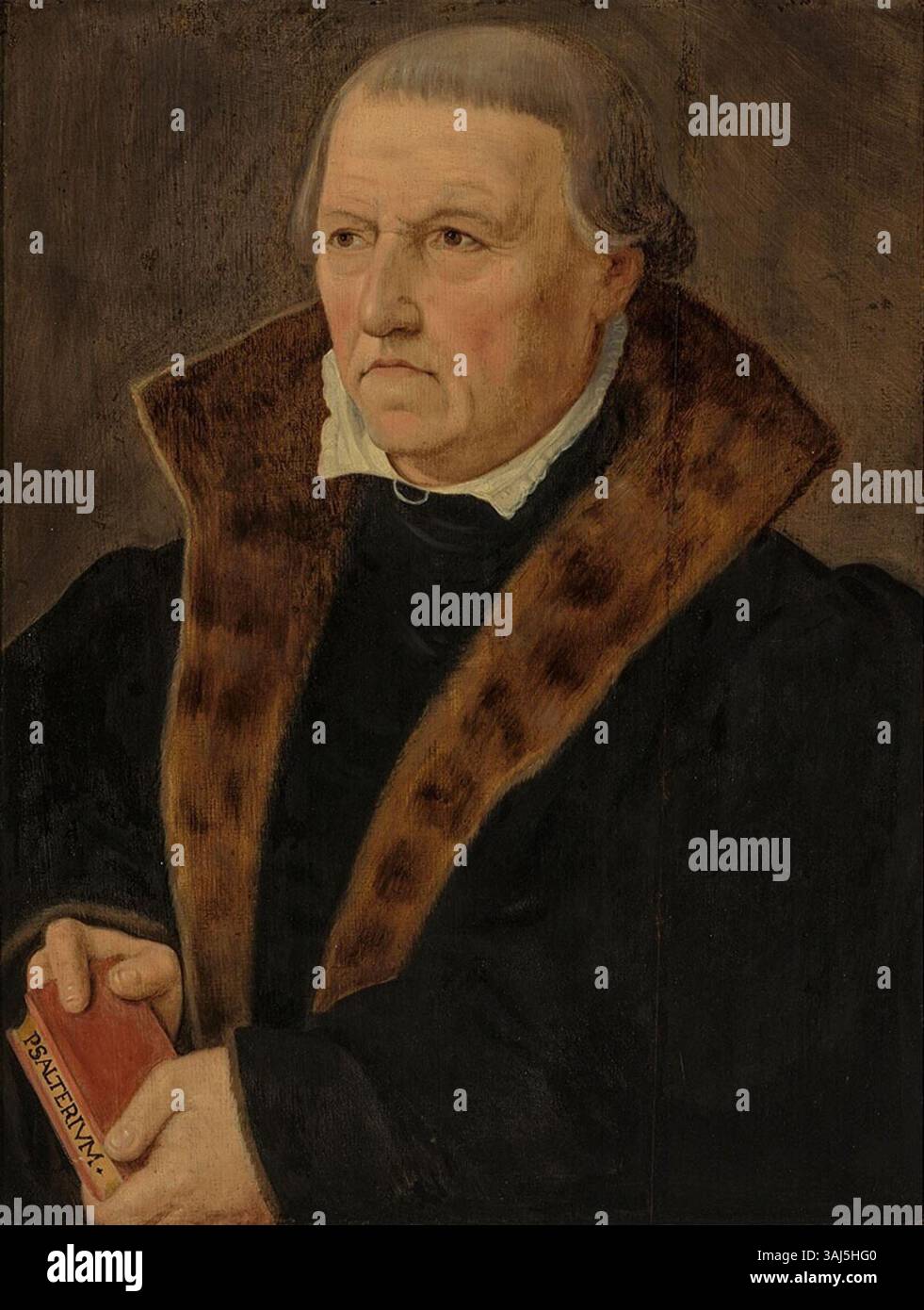 This portrait of Cornelis Musius, painted around 1570, is an oil on ...