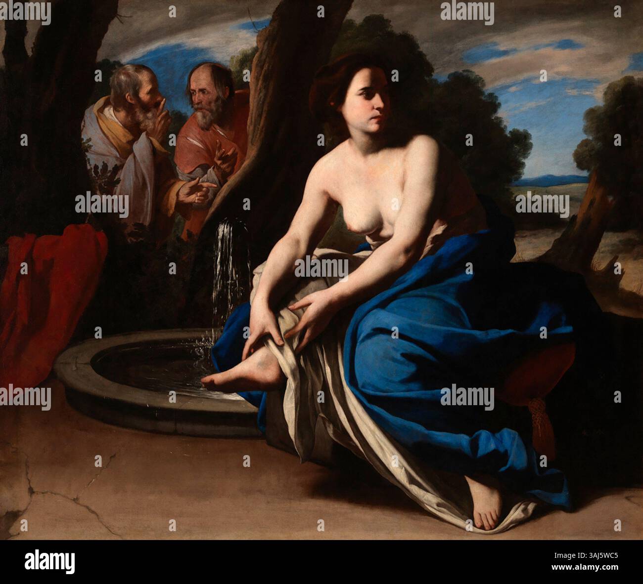 'Susanna and the Elders,' painted by Massimo Stanzione circa 1635 ...