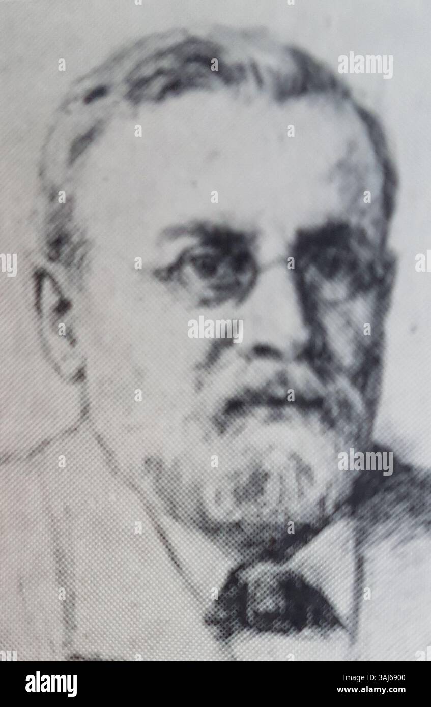 This 1897 portrait of Sven Lampa, drawn by Nils Janzon, is part of the Royal Library’s collection and offers insight into Swedish portraiture from the late 19th century. Stock Photo