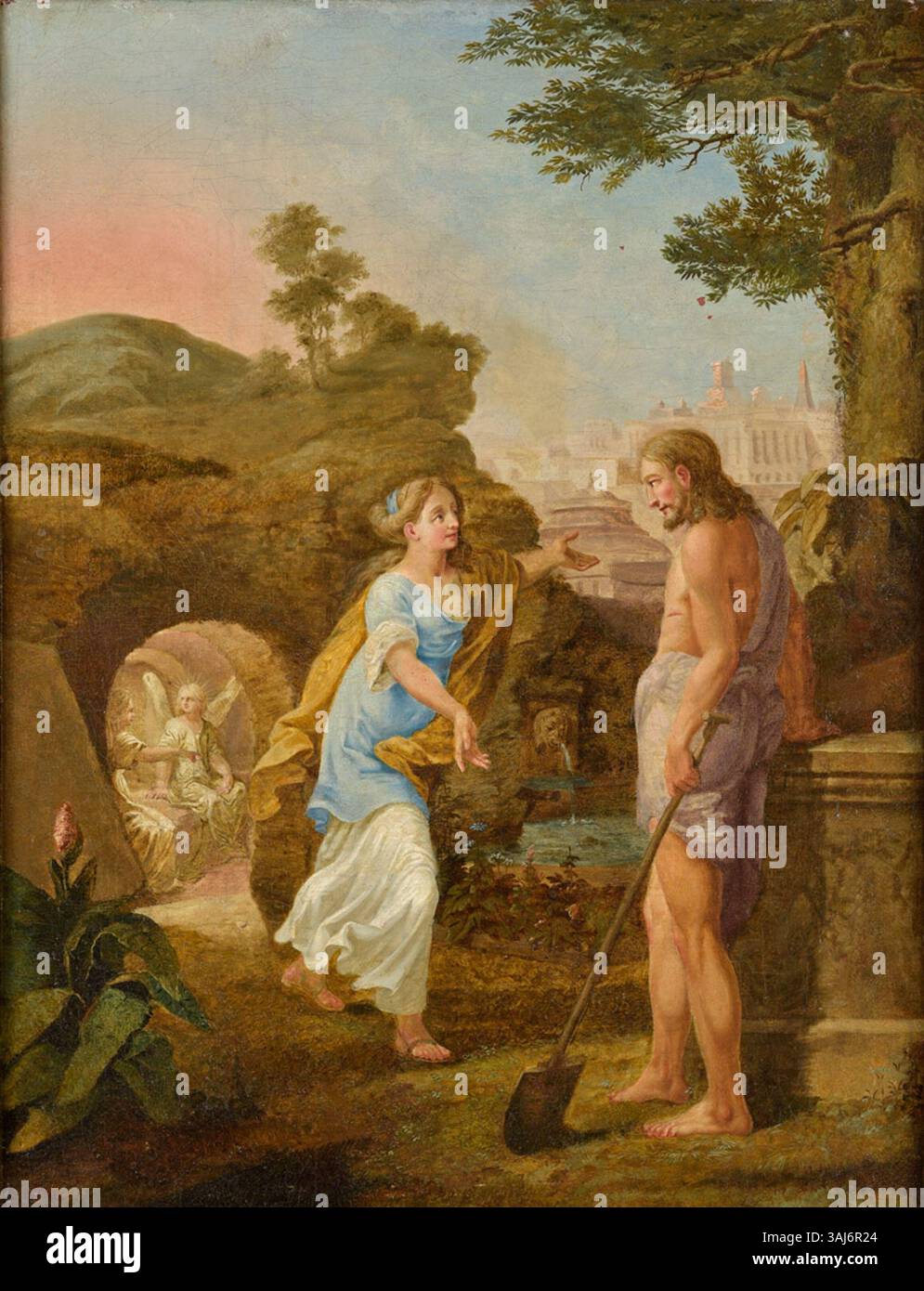 Christ Appearing to Mary Magdalene as a Gardener. Alternative