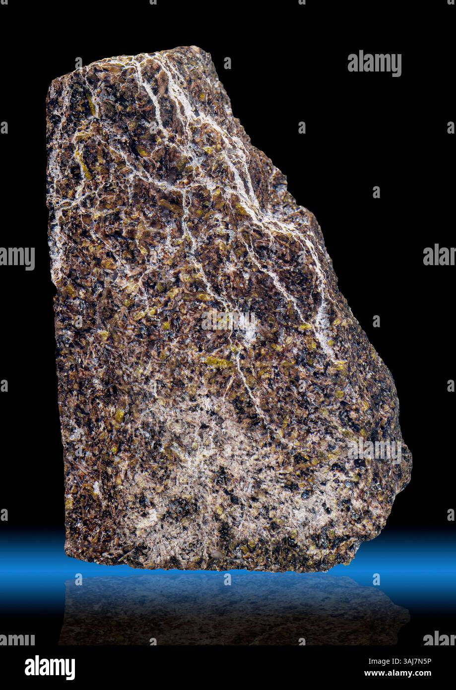 The Apollo 15 lunar sample collected by astronaut James Irwin Stock Photo