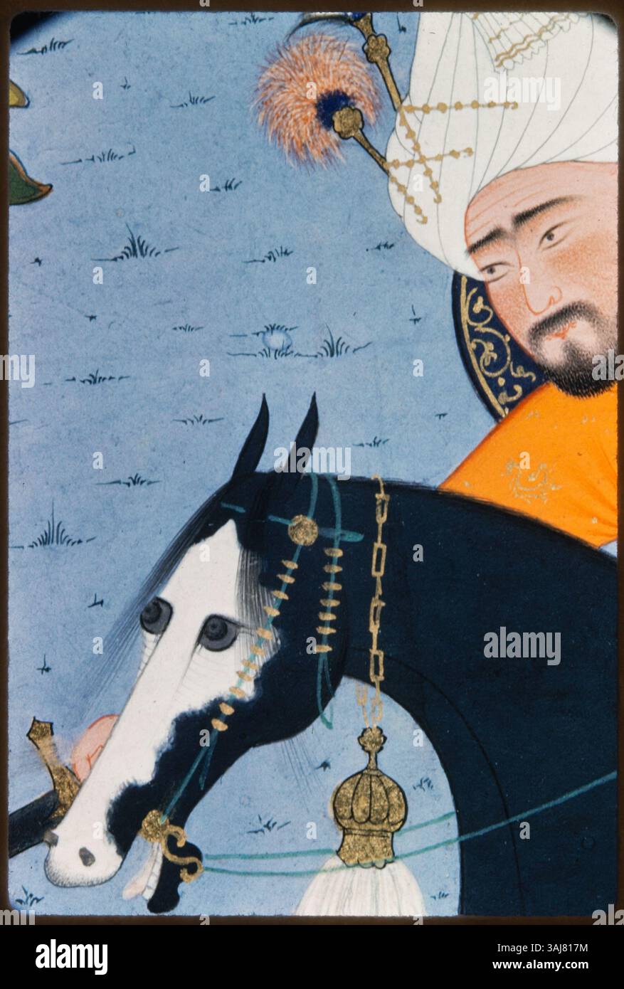 Fa Rud The Shahnama of Shah Tahmasp, circa 1525, features a scene where Bizhan ...
