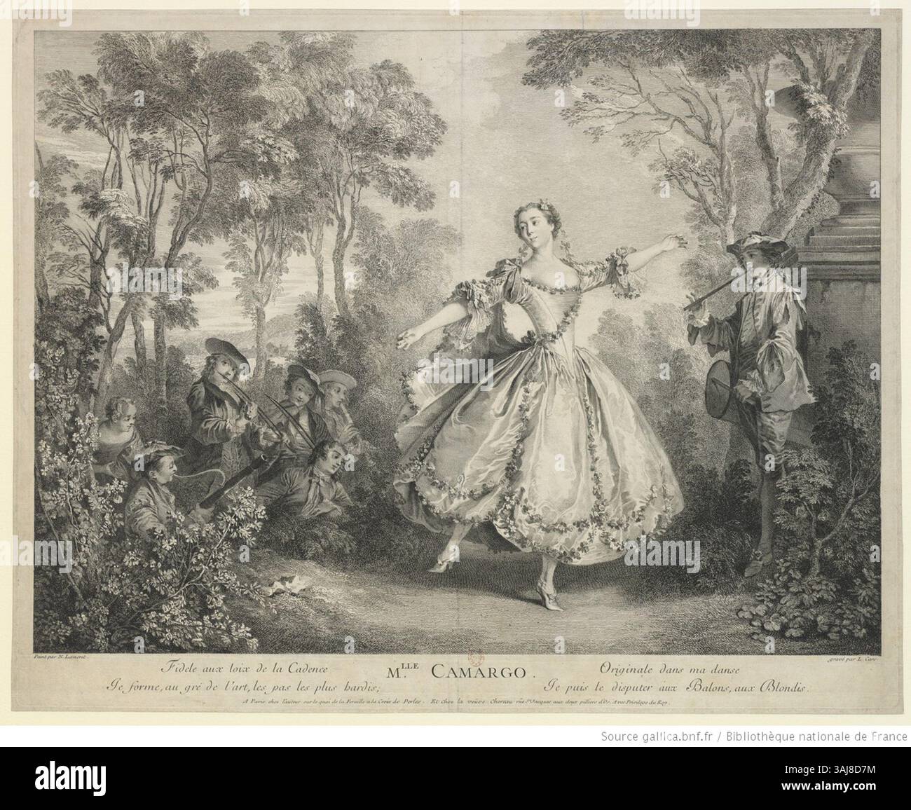 17世紀フランス宮廷バレエ舞台舞踏画集 Marie-Franoise