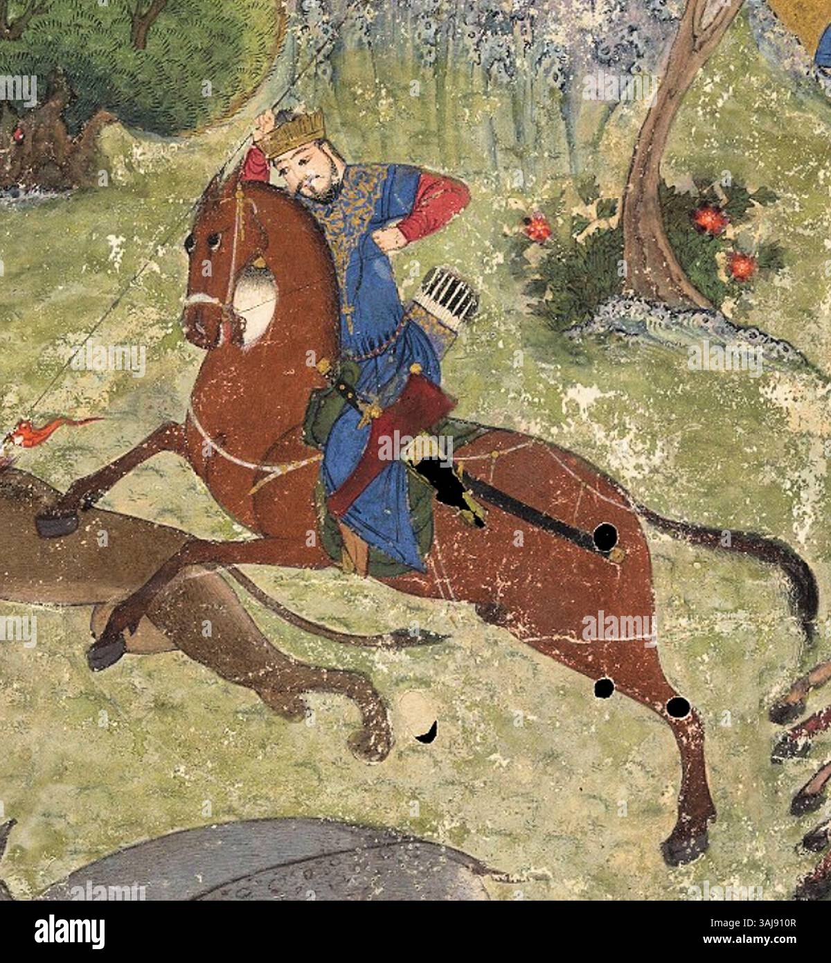 Sultan Example This 1425 frontispiece from the Bodleian Library's manuscript shows ...