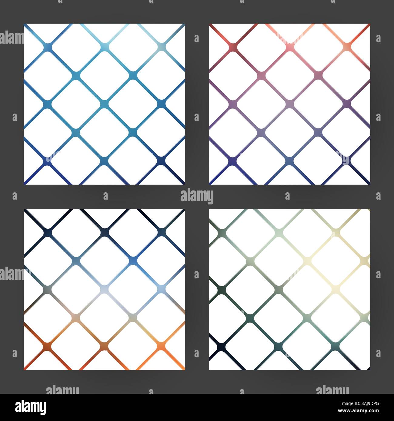 Contrasting brown patterns Stock Vector Images - Alamy