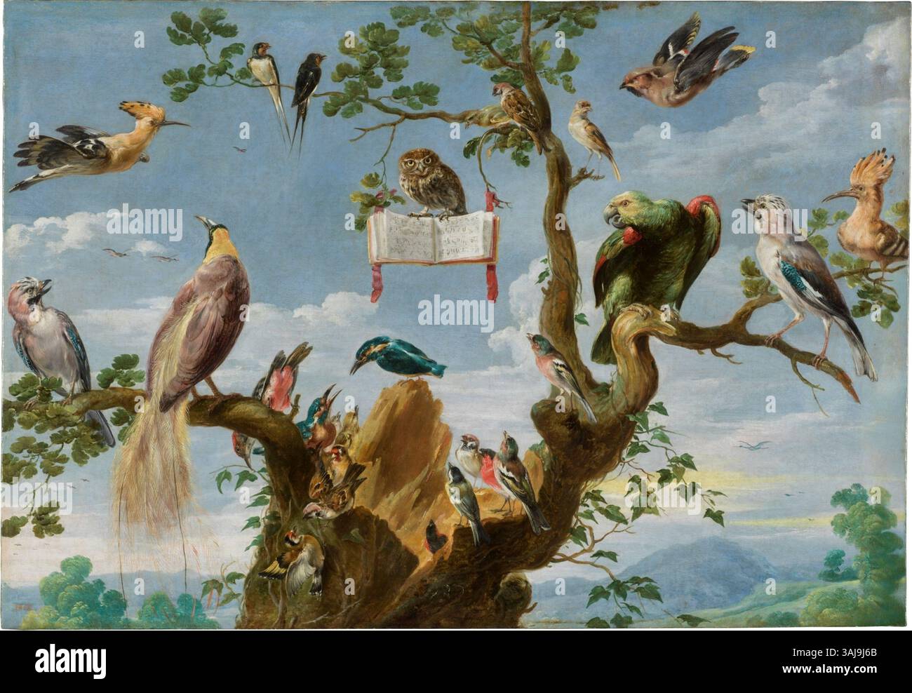 This oil painting by Frans Snyders, created between 1629 and 1630 ...