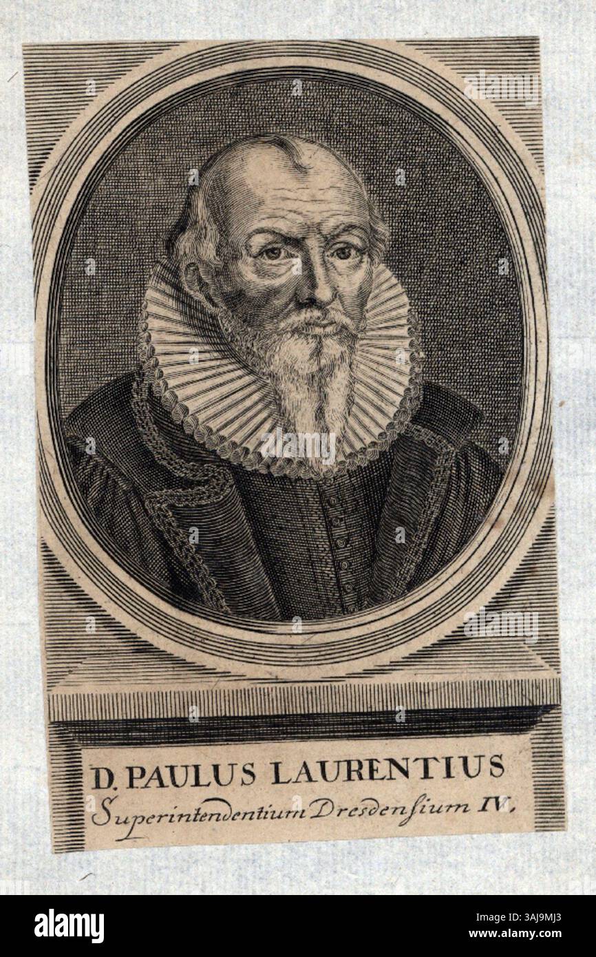 A painting by Paul Laurentius, also known as Tripota, whose work remains significant in the field of 18th-century portraiture and genre scenes. His artistic approach typically focused on character-driven depictions. Stock Photo