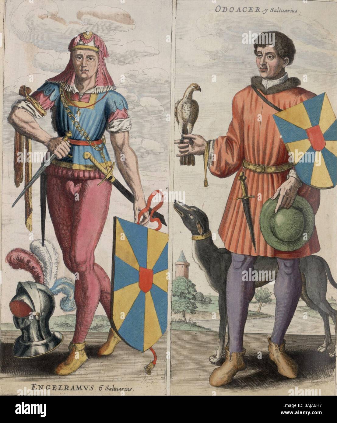 This illustration from Antonius Sanderus's 'Flandria Illustrata ...