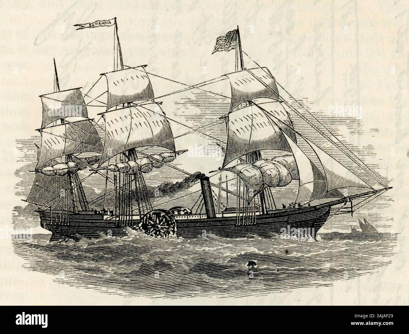 S.s. savannah ship hi-res stock photography and images - Alamy