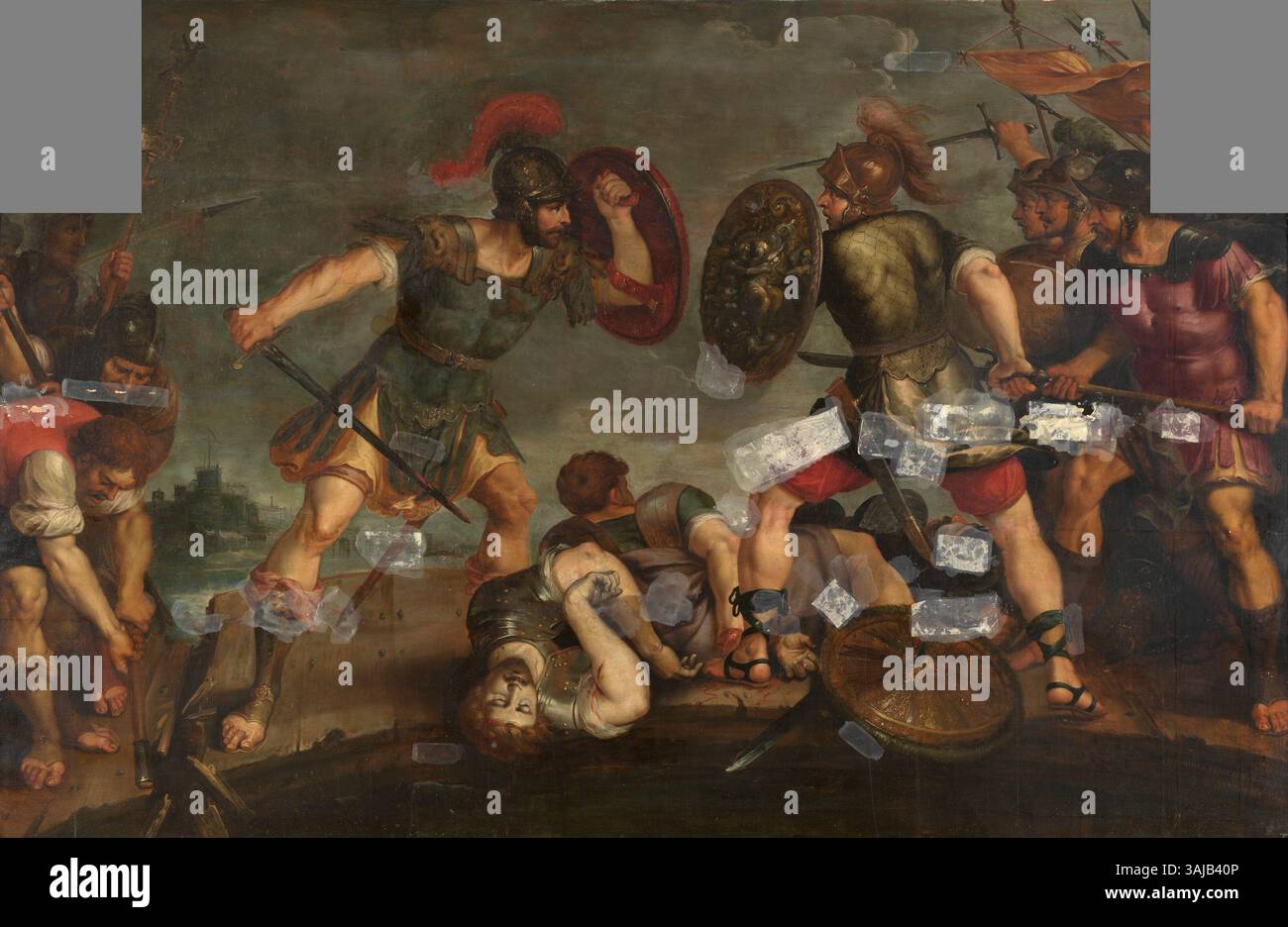 This 1620 oil painting by Hieronymus Francken II depicts the legendary ...