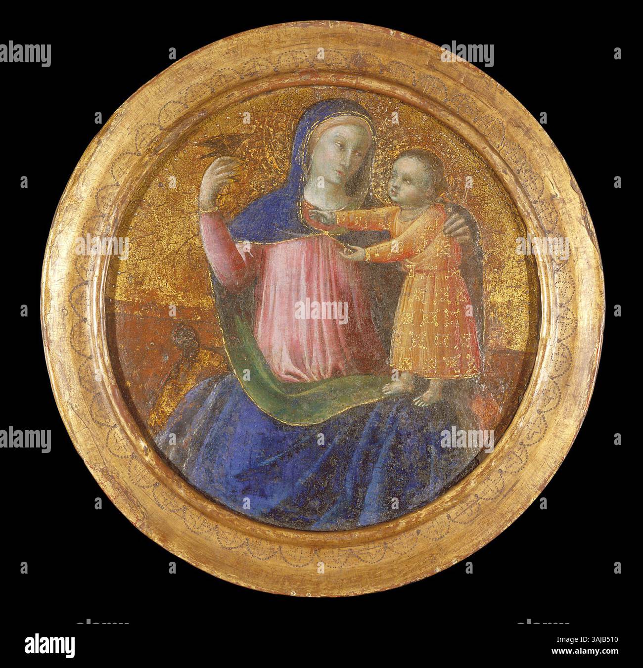 A 15th-century painting attributed to a follower of Fra Angelico ...