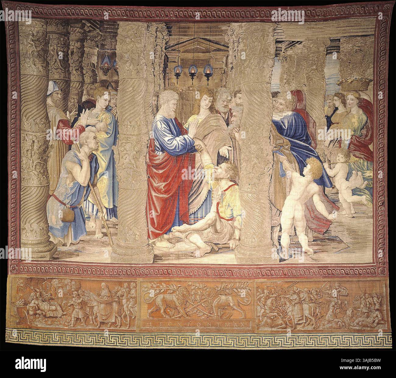 This tapestry from the Acts of the Apostles series, created by Pieter ...