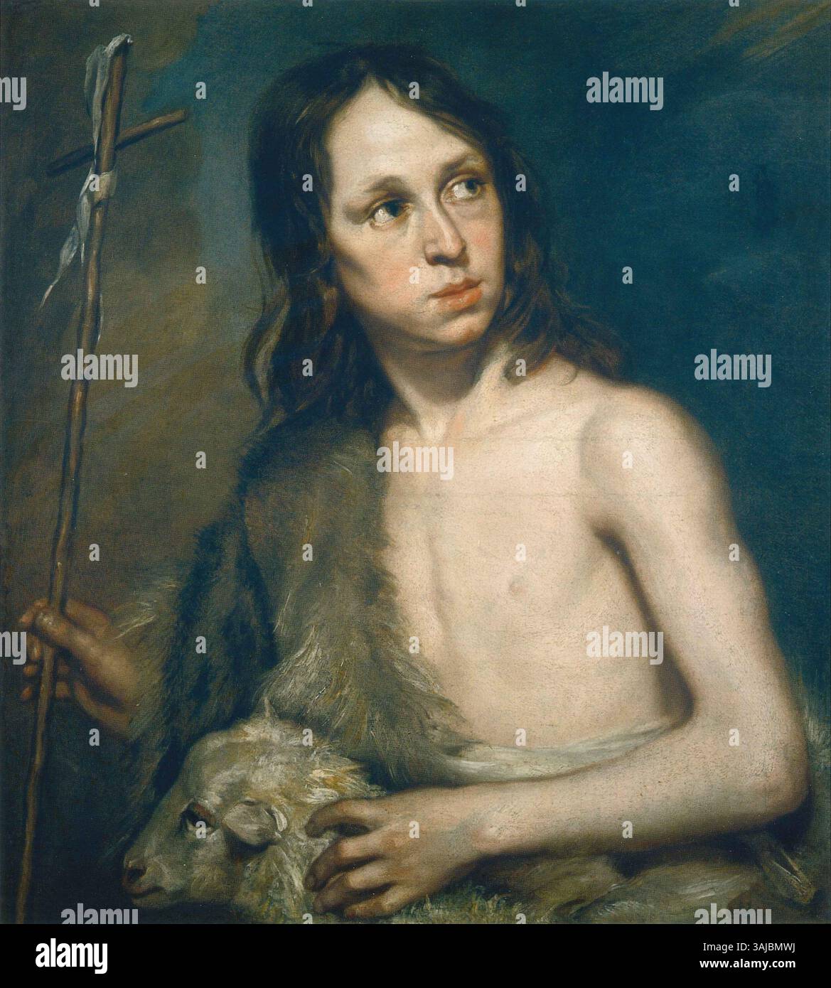 This painting, attributed to Michaelina Wautier, depicts Saint John the ...
