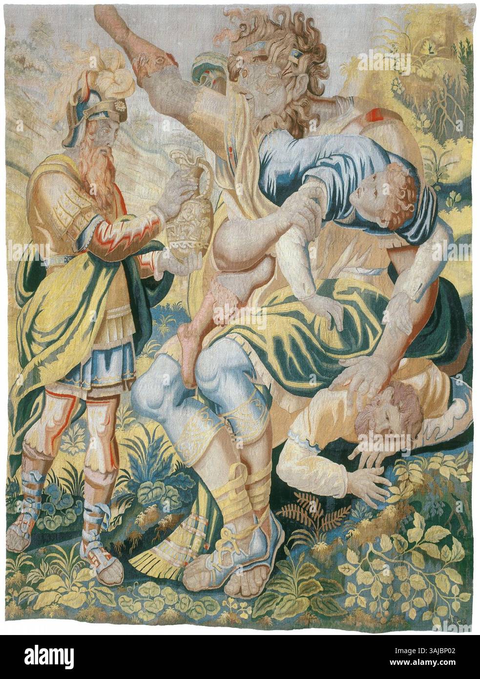 This early 17th-century tapestry captures the moment in Homer’s Odyssey ...