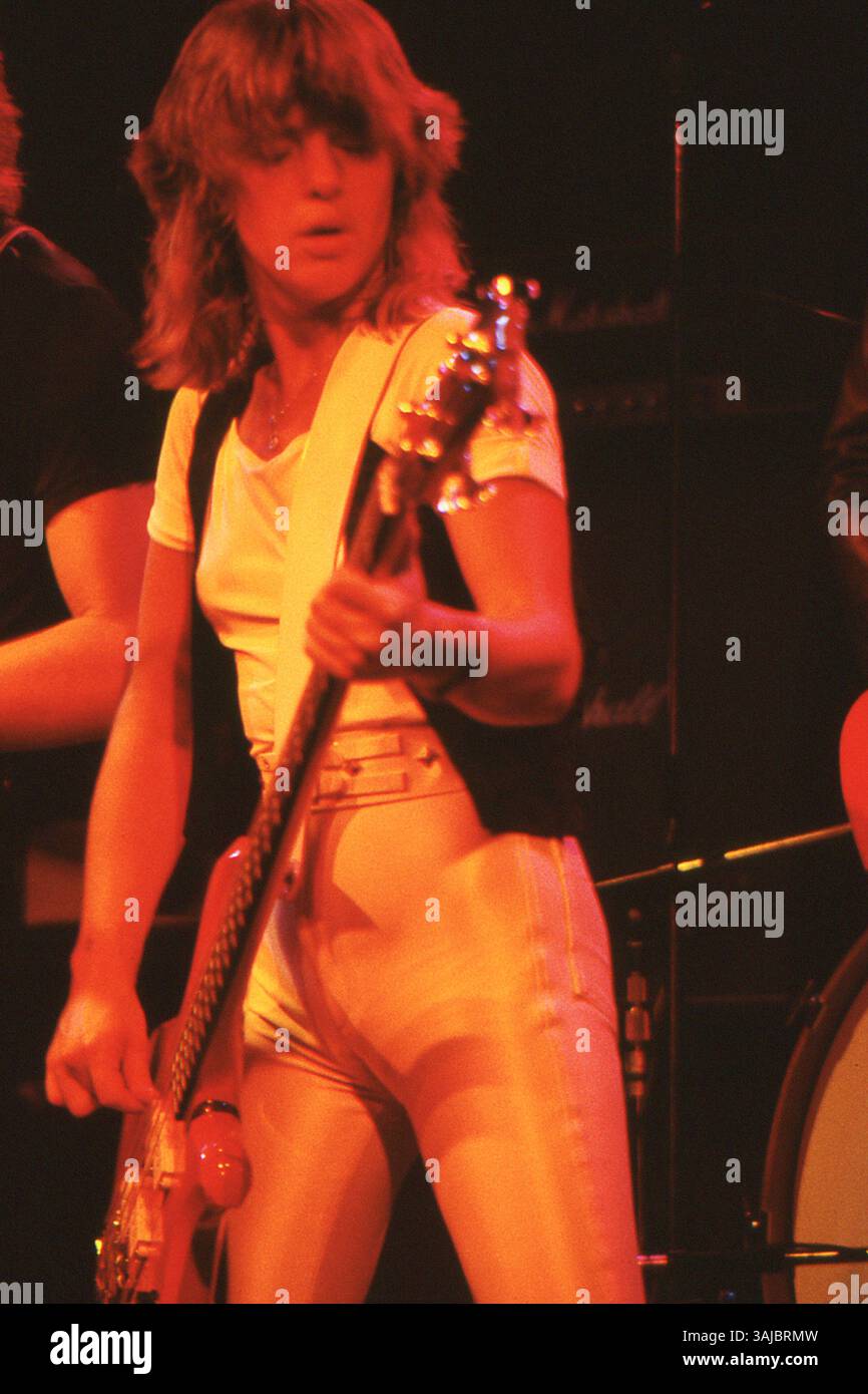 Suzi Quatro, Paradise Club, Boston, Massachusetts, USA, July 1979