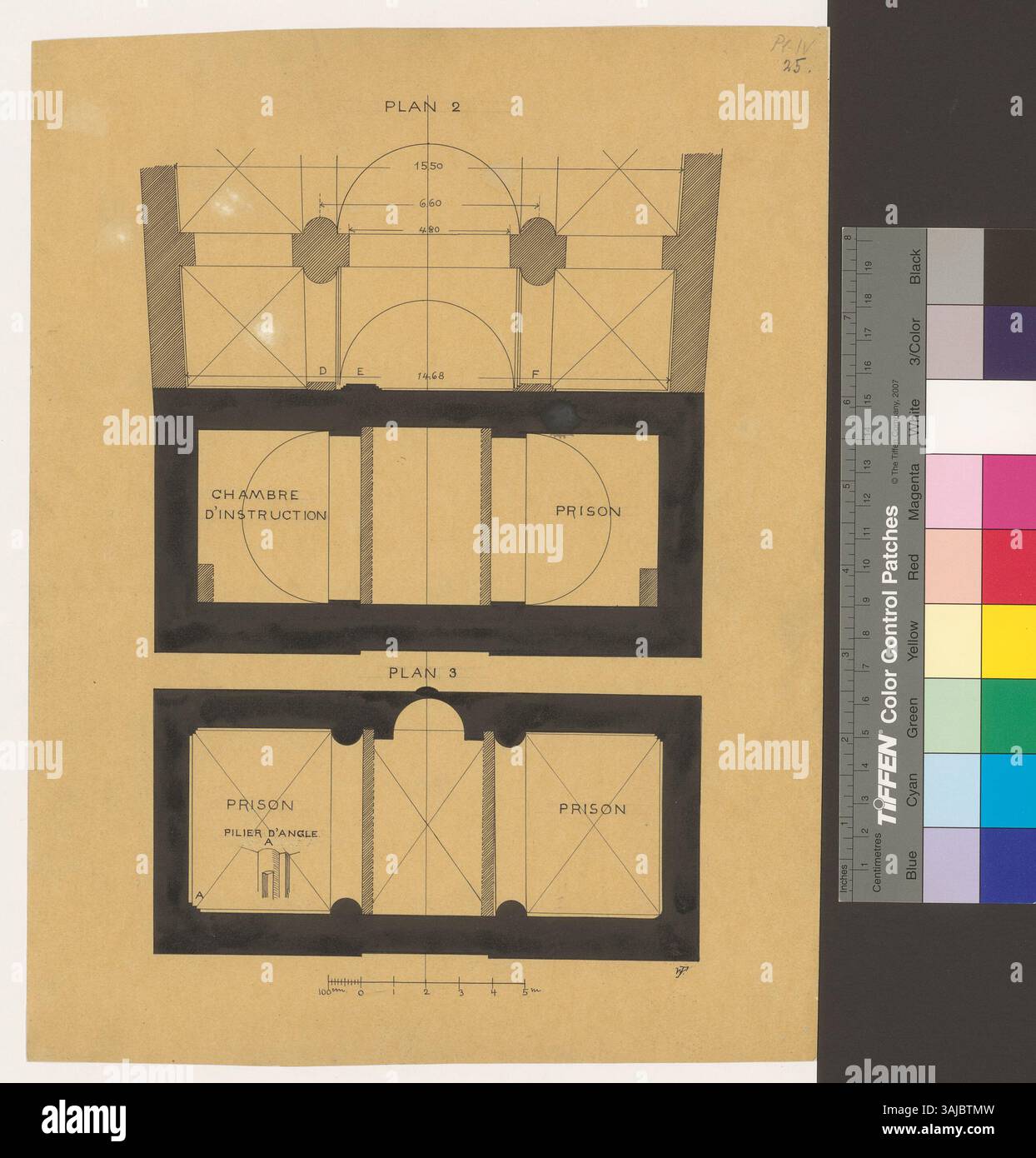 This image shows two plans, Plan 2 (top) and Plan 3 (bottom), captured ...