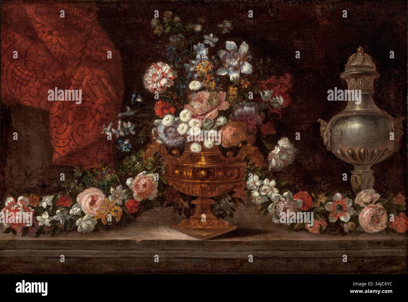 Jean Baptiste Monnoyer's 'Martwa natura' (Still Life) from the 17th ...