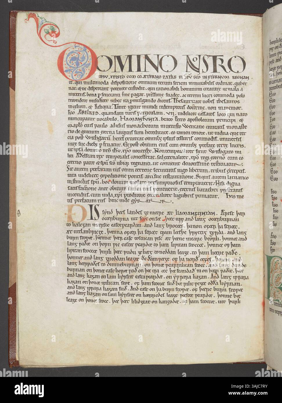 Legal Codex Example This page from the 'Codex Wintoniensis', dating from the early 12th ...