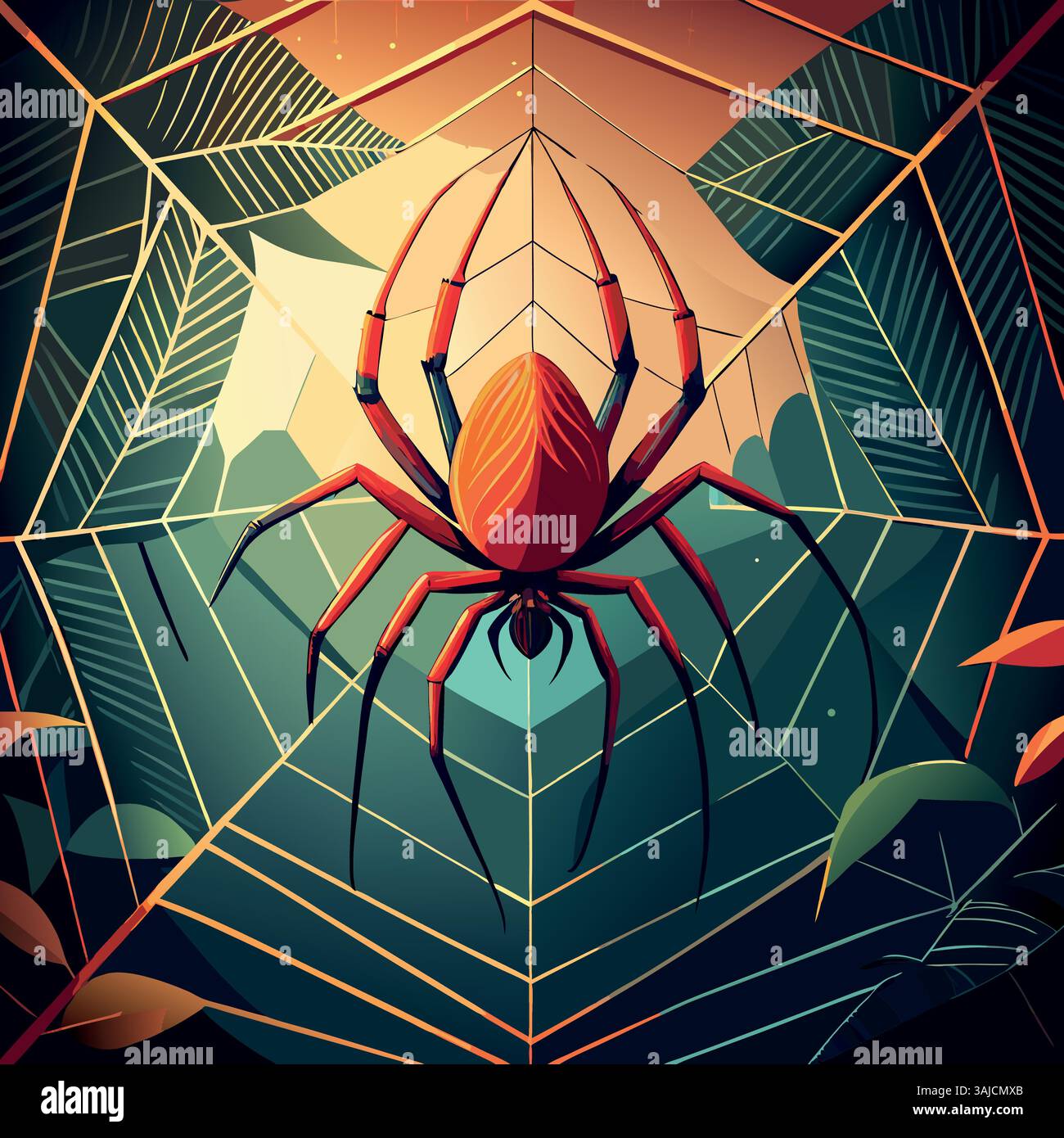 spider web and spiders Stock Vector Image & Art - Alamy