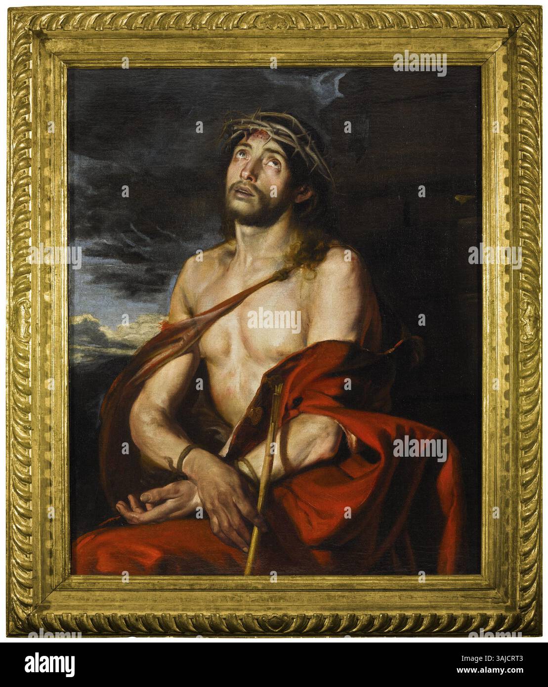 Juan Martín Cabezalero's 'Ecce Homo' (1666-1670) depicts a dramatic ...