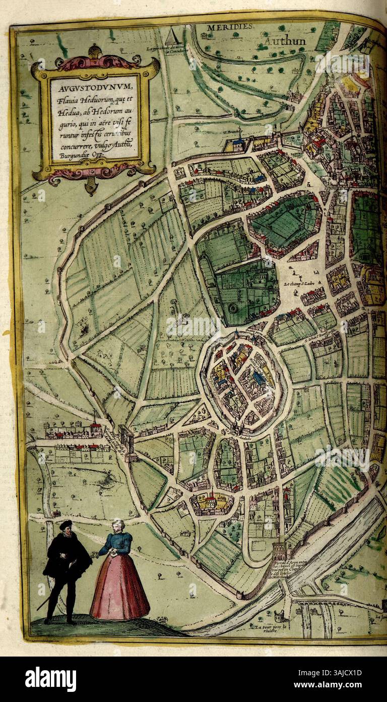 George Braun The 'Civitates orbis terrarum,' a famous map series from 1612, features ...