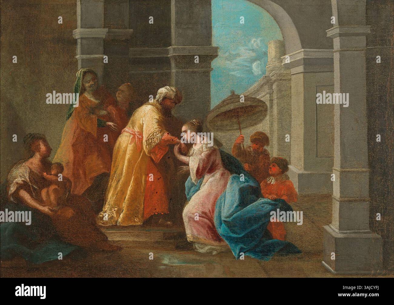 arrival of the queen of sheba