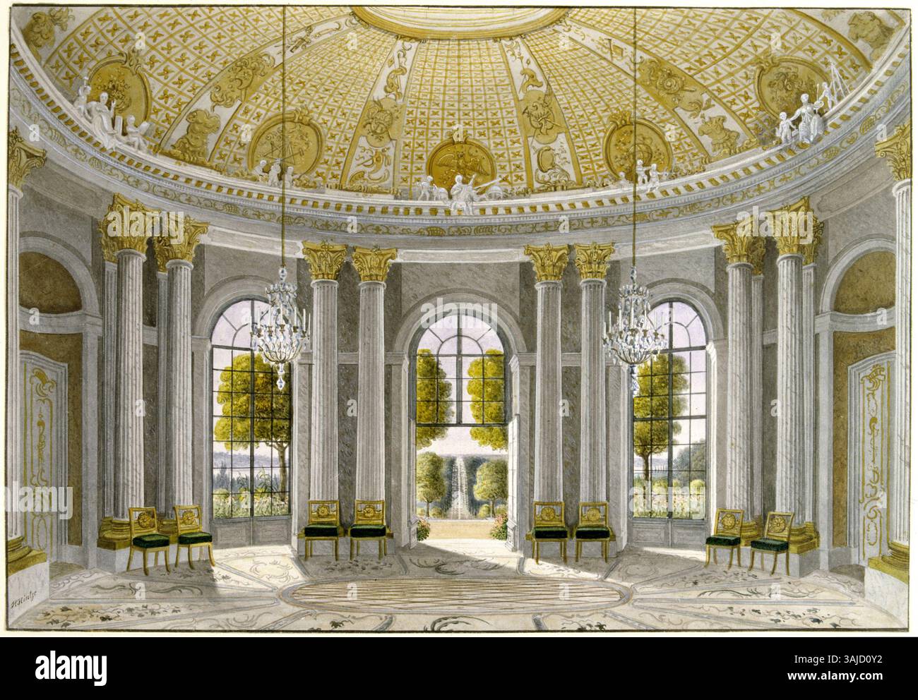 C62-110 POTSDAM SANSSOUCI フリードリッヒ大王のレジデンス