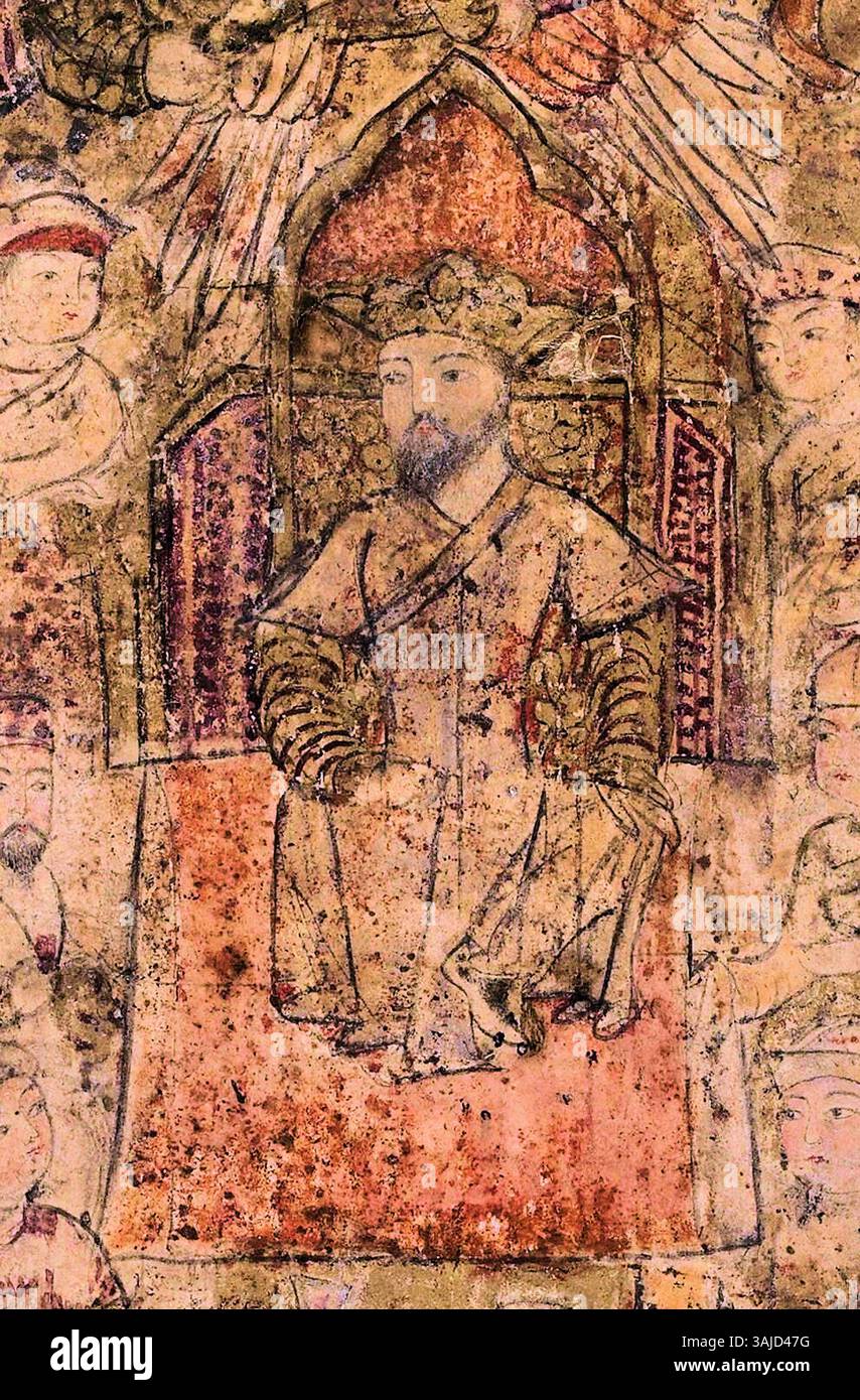 Shah's Ruler This frontispiece from the Shah Nama of Firdawsl (1341) attributed to ...