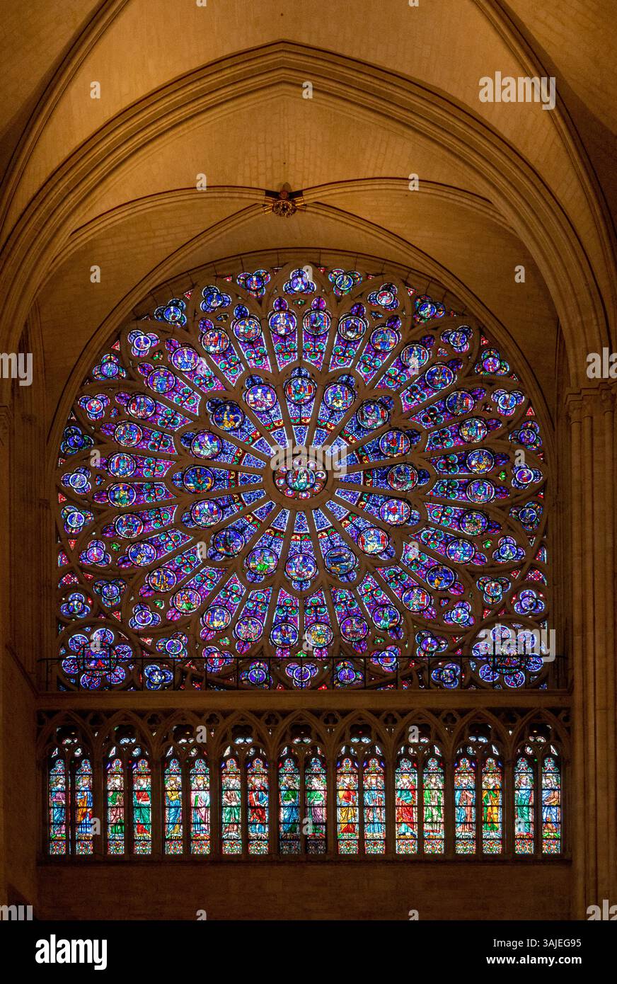 Rose Window T-Shirt Catherine Notre Dame Gothic Cathedral Rose Window T-Shirt Catherine Notre Dame Gothic Cathedral