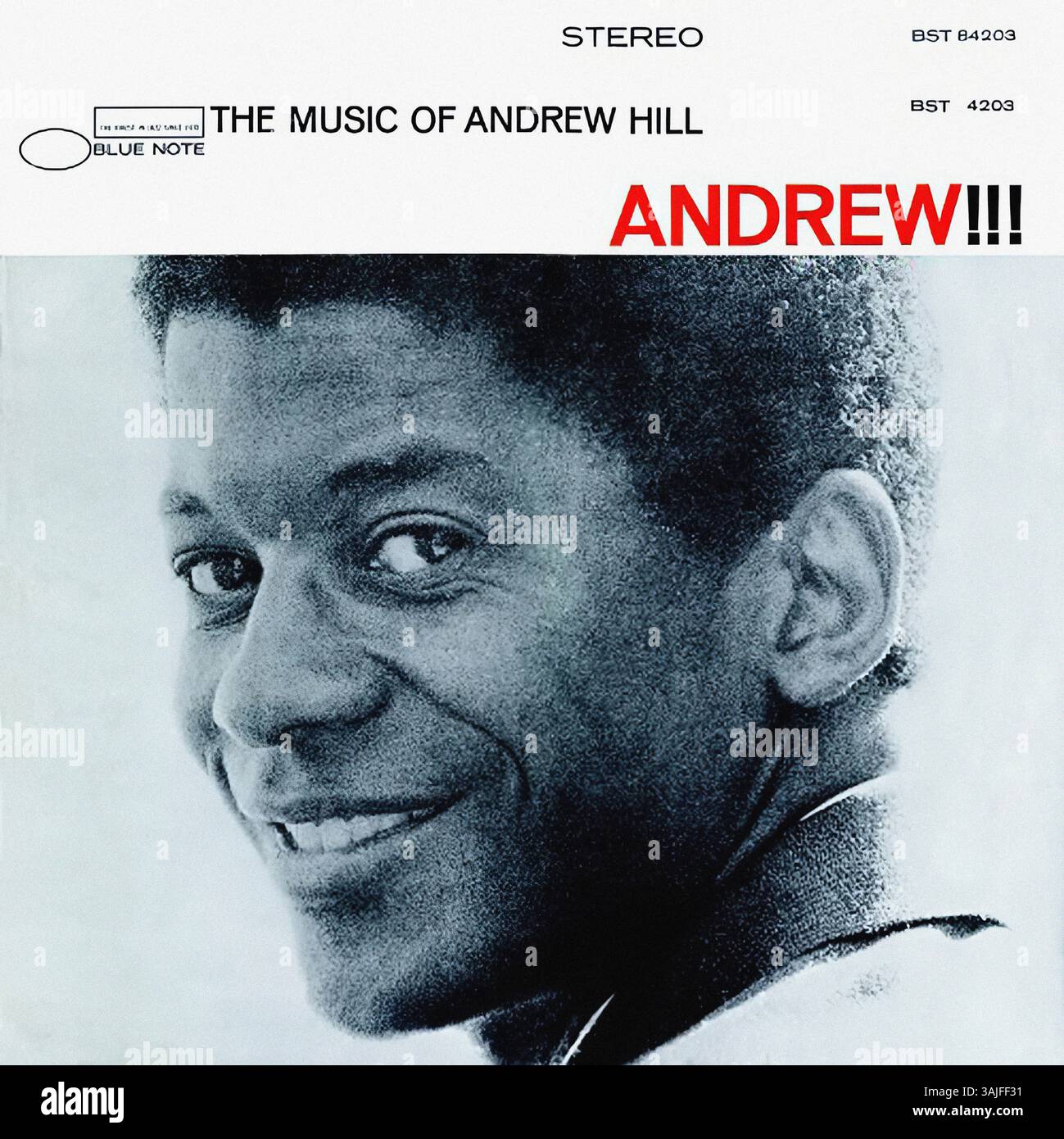 Andrew Hill - Andrew!!! - Vintage jazz record cover Stock Photo - Alamy