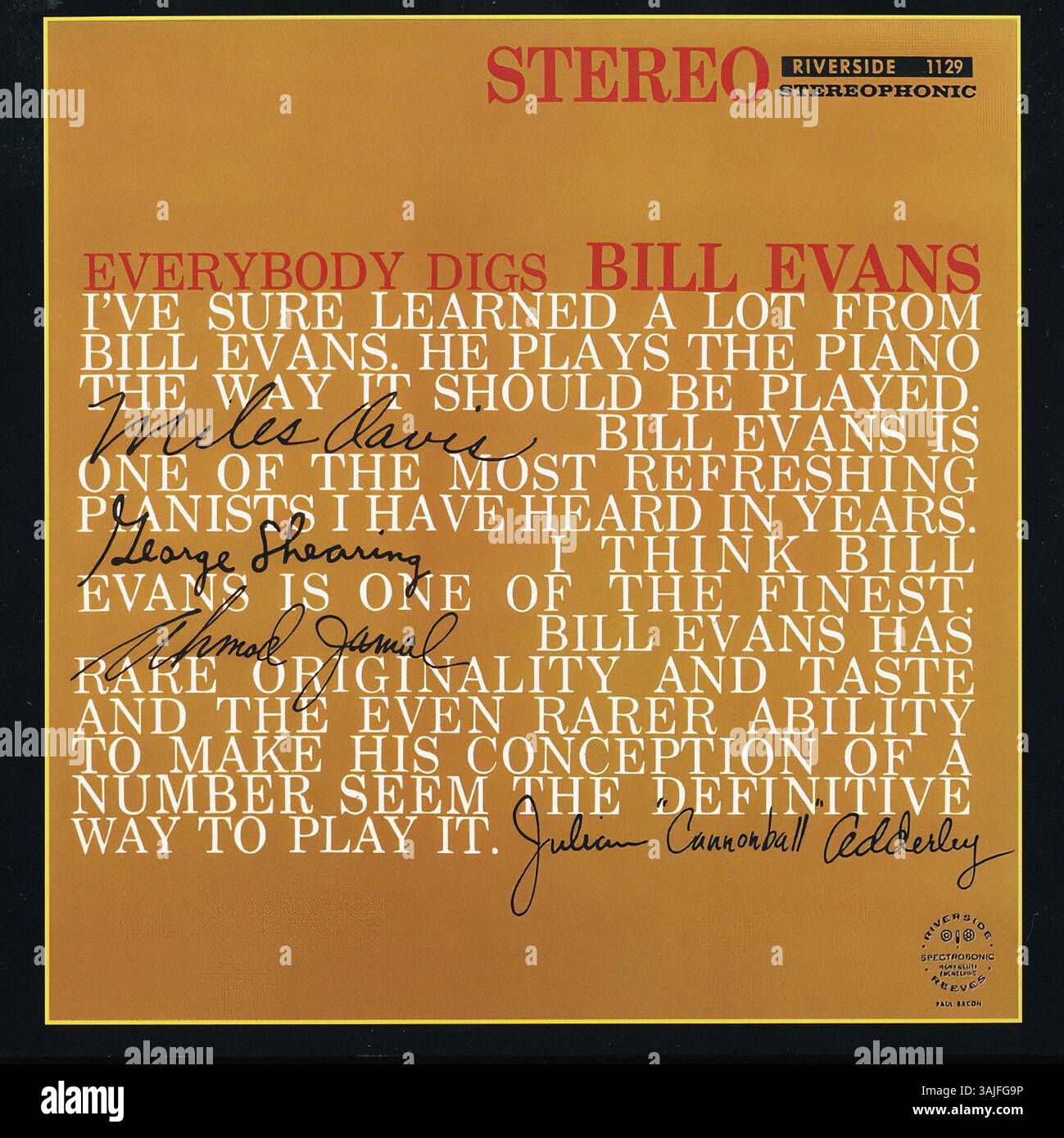Bill evans hi-res stock photography and images - Alamy