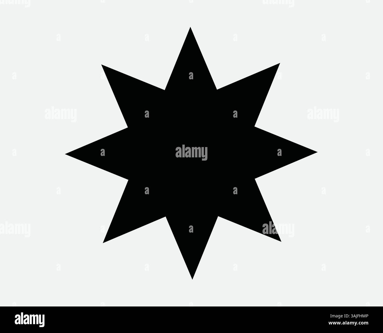 Sunburst geometric ray star Stock Vector Images - Alamy