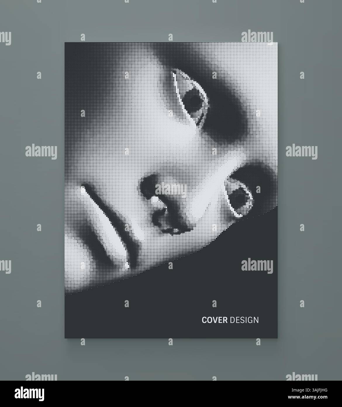 Face in contemplation Stock Vector Images Alamy