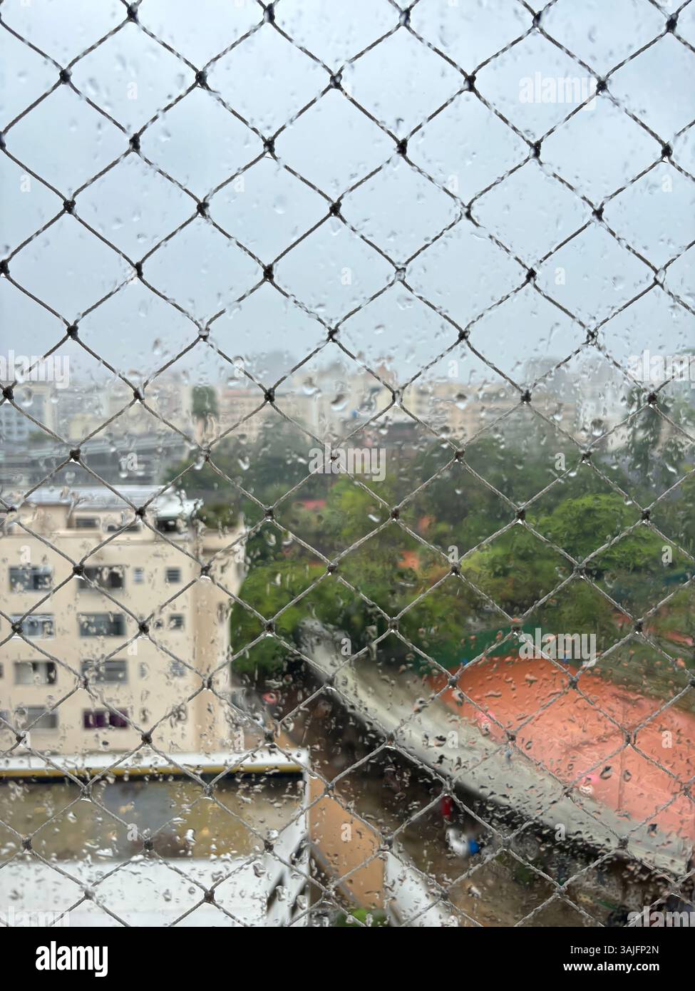 rainy day - Smartphone Captured Stock Image