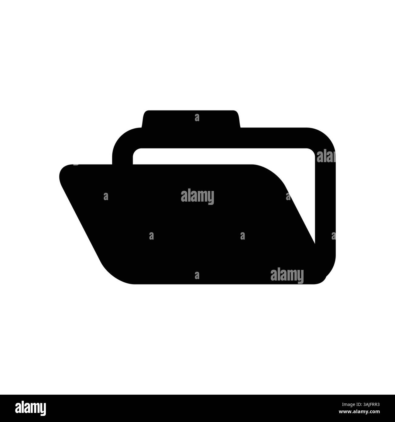 folder icon vector template illustration design Stock Vector