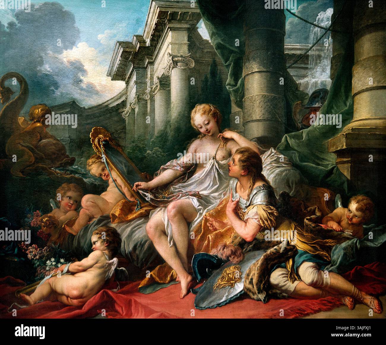 The story of rinaldo and armida comes from the hi-res stock photography ...