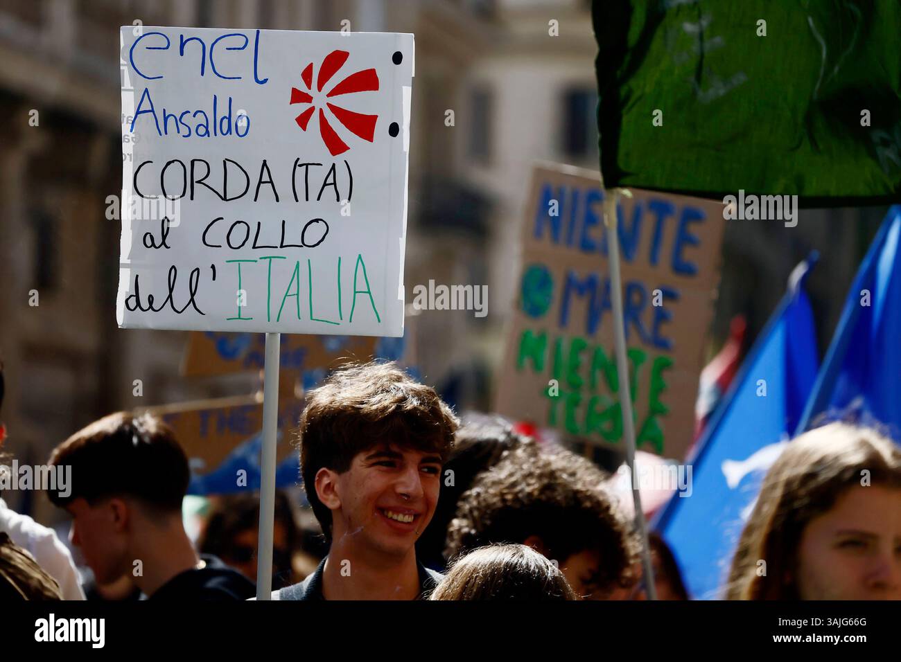 Manifestazione Friday for Future - Roma —Italia — Venerdì 11 Aprile ...