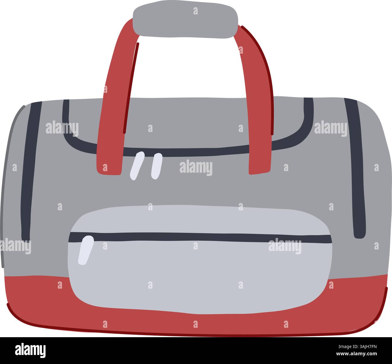 durable carry on bag cartoon vector illustration Stock Vector Image ...