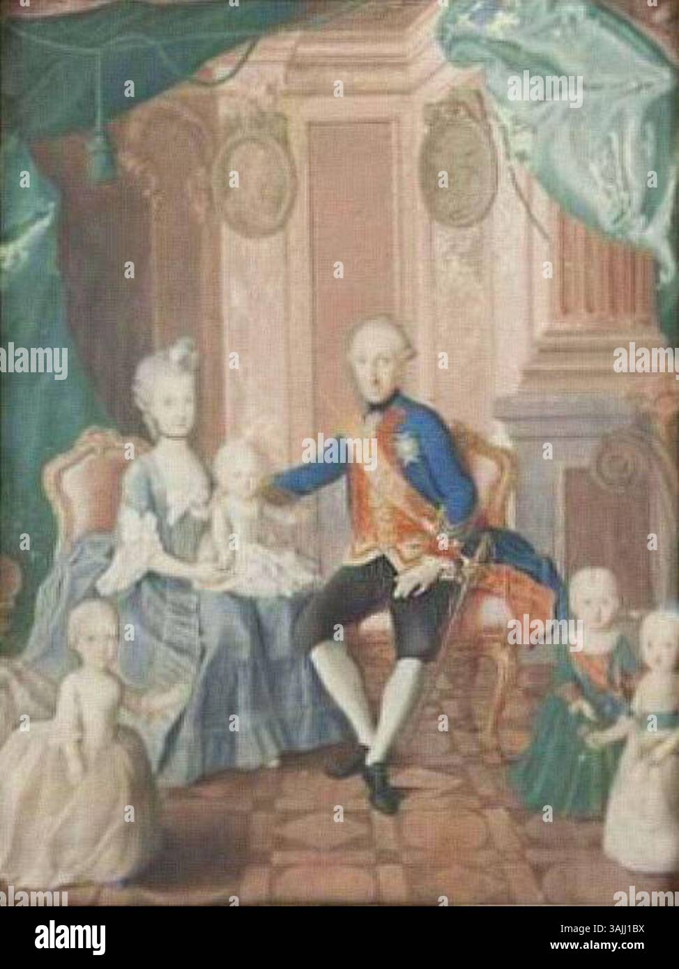 A Lineage of European Royalty