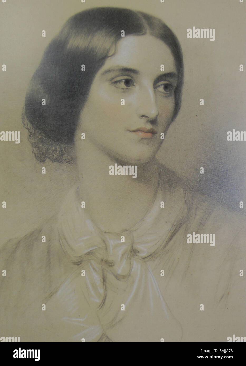 A 1851 portrait of Clementina Maudt, also known as Lady Hawarden, by ...