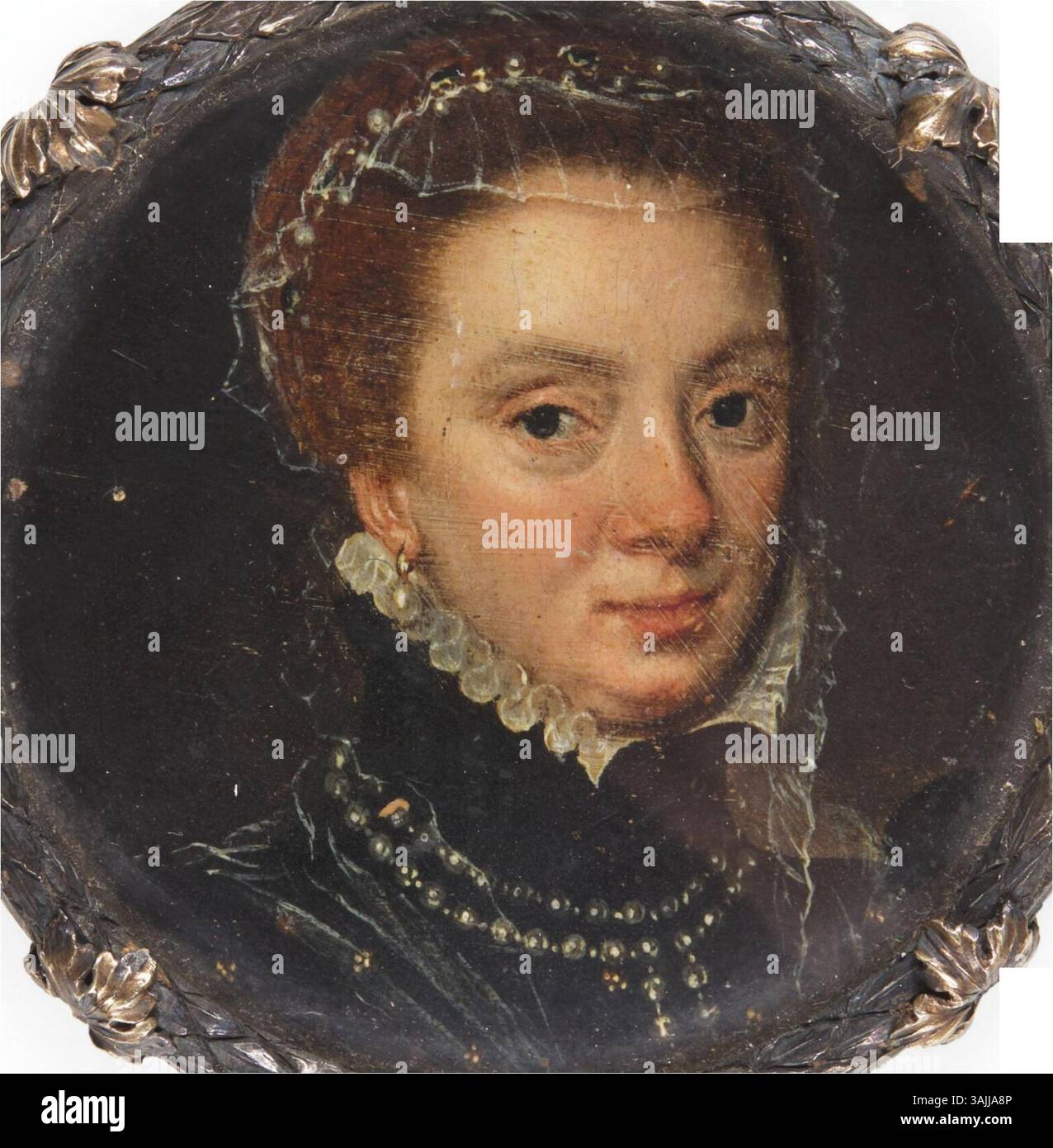 Portrait attributed to Frans Pourbus of Margaret of Parma ...