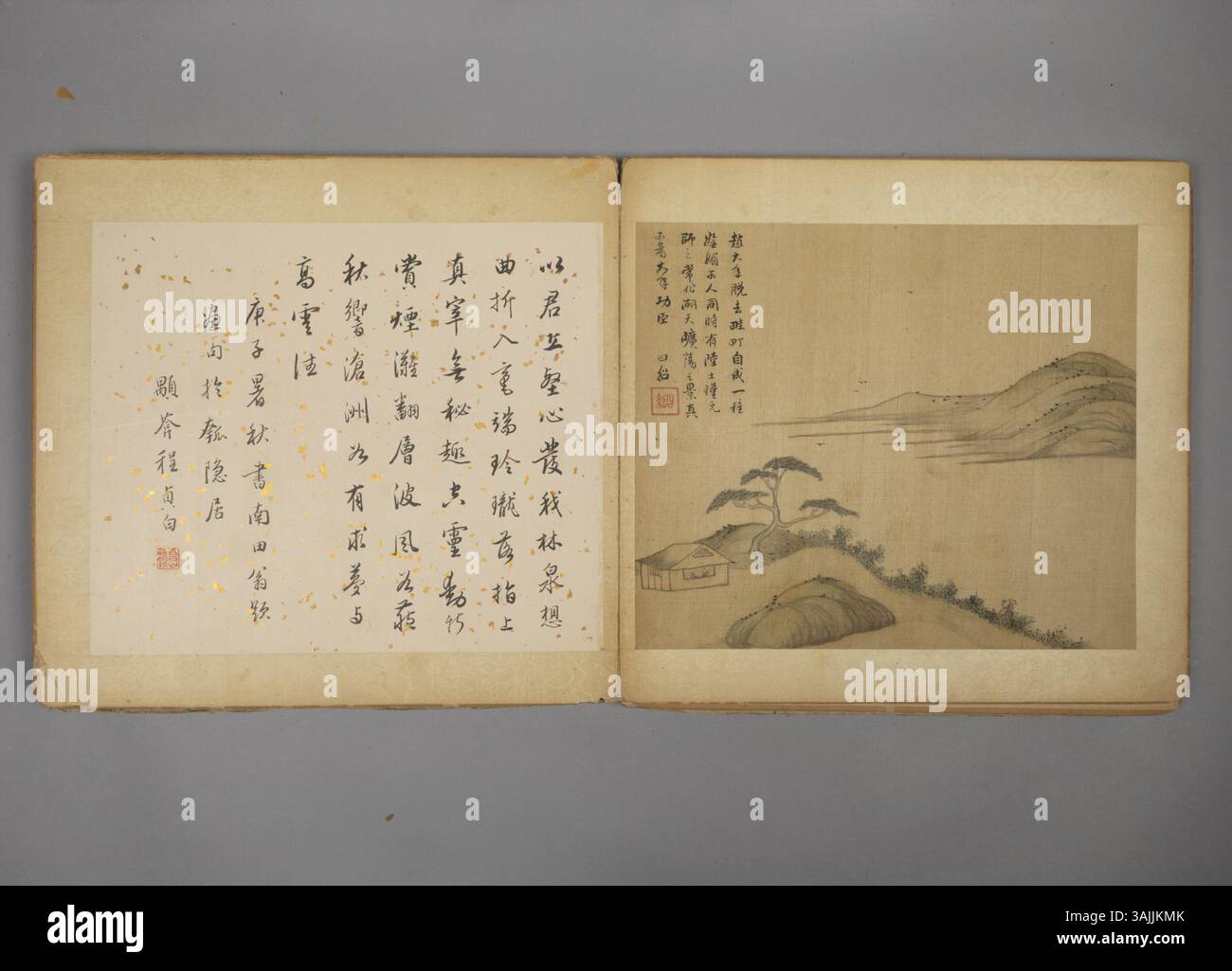 This traditional Chinese painting, housed in The Palace Museum ...