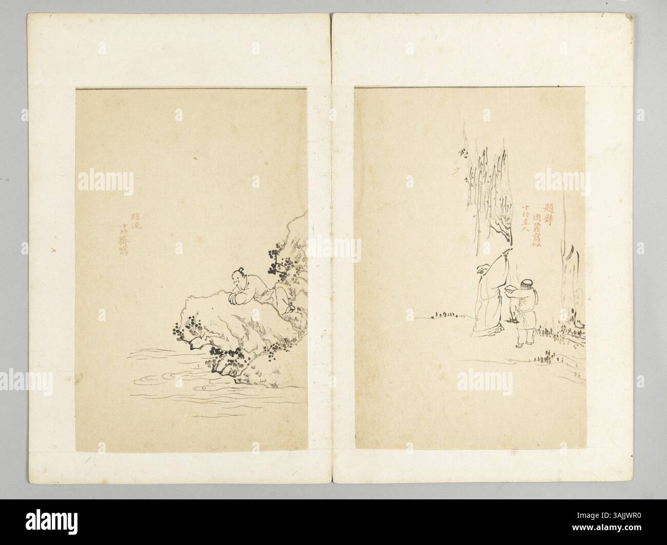 A print from The Palace Museum collection, demonstrating traditional ...